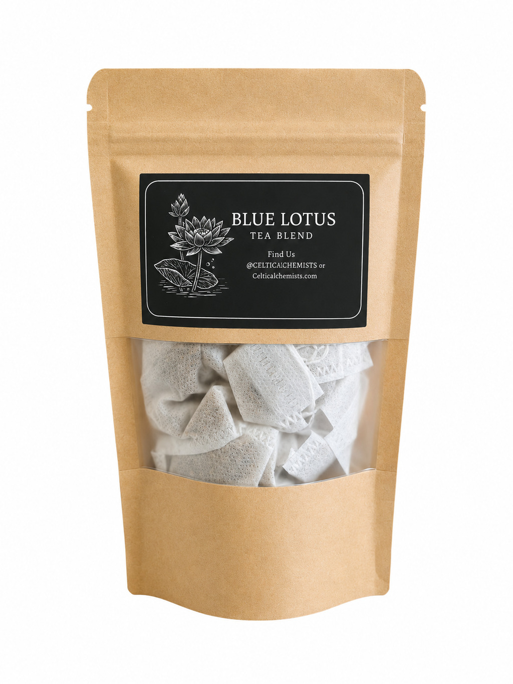 Blue Lotus Teabags | Herbal Floral Infusion x10